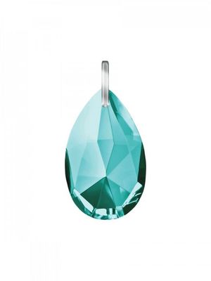 Lichtwesen Scheppingsstraal clip silver turquoise 74 (1 st)