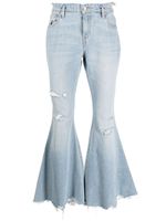 ERL x Levi's jean évasé à taille basse - Bleu