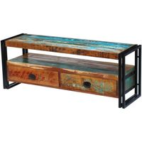 vidaXL Tv-meubel massief gerecycled hout - thumbnail