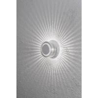 Konstsmide Monza 7932-310 LED-buitenlamp (wand) Energielabel: G (A - G) LED LED vast ingebouwd 5 W Aluminium - thumbnail