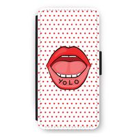 Yolo Denise: iPhone 12 Pro Max Flip Hoesje