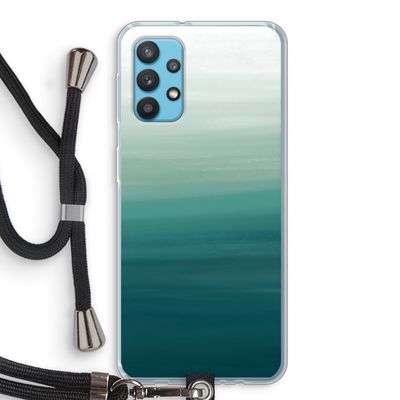 Ocean: Samsung Galaxy A32 4G Transparant Hoesje met koord