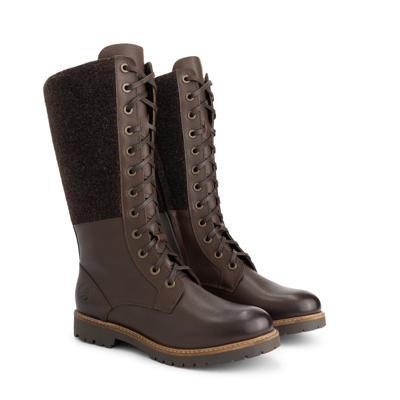 Travelin&apos; Dames - - Donkerbruin - Maat