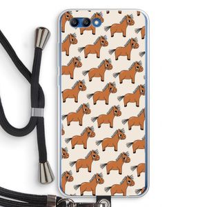 Pony: Honor 10 Transparant Hoesje met koord