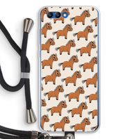 Pony: Honor 10 Transparant Hoesje met koord
