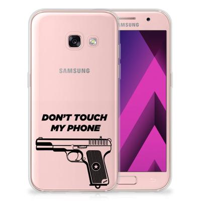 Samsung Galaxy A3 2017 Silicone-hoesje Pistol DTMP Samsung Galaxy A3 2017 Silicone-hoesje Pistol DTMP