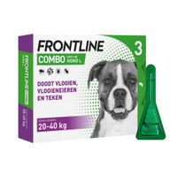 Frontline Combo Spot On 3 Large Hond Large - Anti vlooien en tekenmiddel - 3 pip Frontline Combo Spot On 3 Large Hond Large - Anti vlooien en tekenmiddel - 3 pip