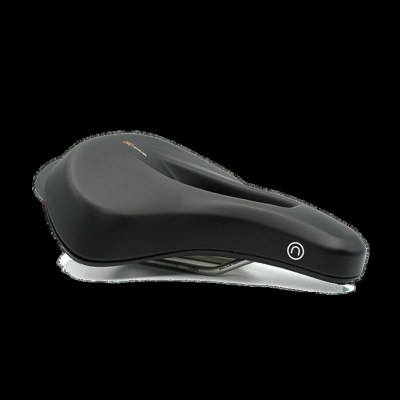 SelleRoyal Selle royal zadel selle on open relaxed | unisex | zwart