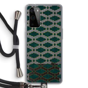 Moroccan tiles: OnePlus 9 Pro Transparant Hoesje met koord