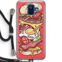 Diet Coke Please: Samsung Galaxy A6 (2018) Transparant Hoesje met koord