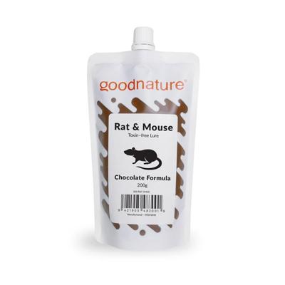 Goodnature Ratten en Muizen Lokstof Chocolade | Zak 200gr | 10 stuks | gifvrij - 755015