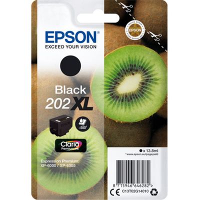 Singlepack Black 202XL Claria Premium Ink Inkt