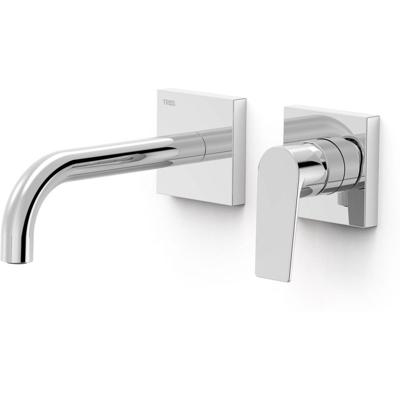 Wastafelkraan Tres Project | Inbouw | Mengkraan | Incl.Inbouwdeel | Rond | Chroom