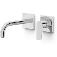 Wastafelkraan Tres Project | Inbouw | Mengkraan | Incl.Inbouwdeel | Rond | Chroom