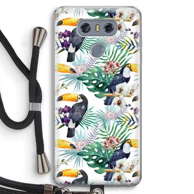 Tukans: LG G6 Transparant Hoesje met koord