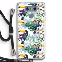 Tukans: LG G6 Transparant Hoesje met koord