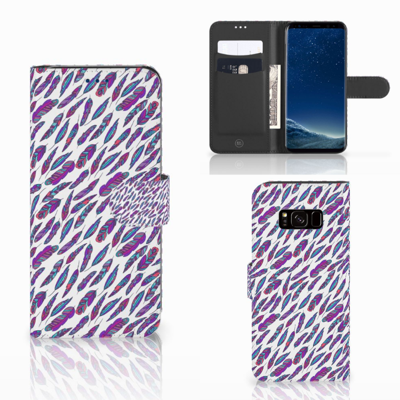Samsung Galaxy S8 | Telefoon Hoesje | Feathers Color