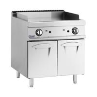 Gas grillplaat - 12 kW - glad - 50 - 300 °C - propaan / LPG / natuurlijk gas - Royal Catering