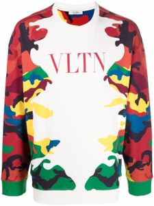 Valentino Garavani sweat à logo imprimé - Blanc