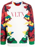 Valentino Garavani sweat à logo imprimé - Blanc