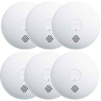 Somfy Protect slimme en draadloos koppelbare rookmelderset 6-pack