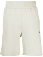 A BATHING APE® short Ape Head One Point en coton - Vert