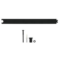 Intersteel Schuifdeursysteem – tussenrail 45 cm mat zwart - thumbnail