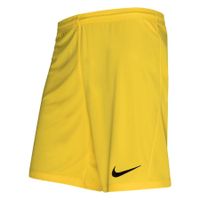 Nike Shorts Dry Park III - Geel/Zwart - thumbnail