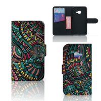 Samsung Galaxy Xcover 4 | Xcover 4s | Telefoon Hoesje | Aztec | Portemonnee hoesje