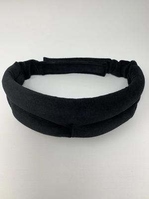 Huismerk Premium Zachte Blinddoek/Slaapmasker 3D - Zwart