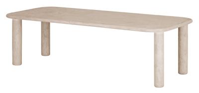 DTP Home Eettafel 'Clio' Mortex, 260 x 100cm, kleur Zand