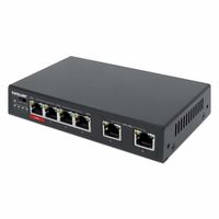 Intellinet 561686 netwerk-switch Fast Ethernet (10/100) Power over Ethernet (PoE) Zwart - thumbnail