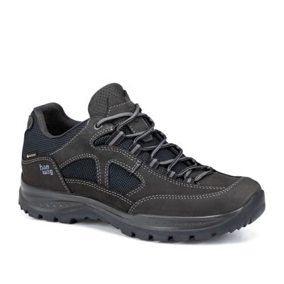 Hanwag Gritstone II Narrow Gtx Lage Wandelschoen Heren Asphalt/Black 7,5