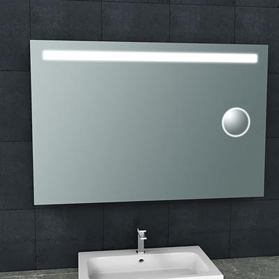 Wiesbaden Tigris LED Badkamerspiegel met Scheerfunctie - 120x80cm