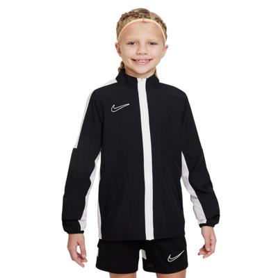 Nike Dri-FIT Academy 23 Trainingsjack Full-Zip Woven Kids Zwart Wit