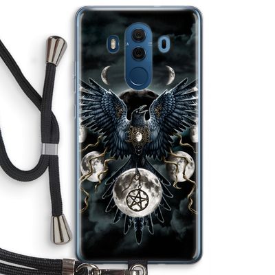 Sinister Wings: Huawei Mate 10 Pro Transparant Hoesje met koord