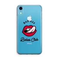 Badass Babes Club: iPhone XR Transparant Hoesje
