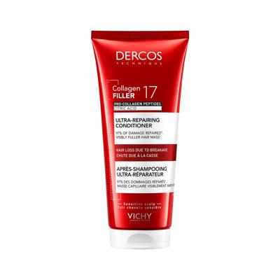 Vichy Dercos Collagen 17 Filler Conditioner 200ml | Voor Alle Haartypen