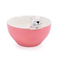 Kom Versa Roze Porselein 15,3 X 10,3 X 14 CM Kat