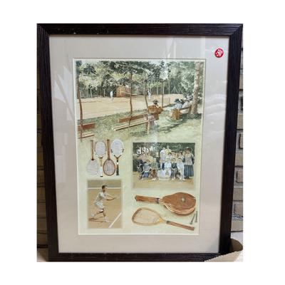 Canvas Schilderij Tennis