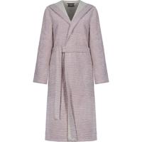 Cawö Cawo Home Dames Badjas Extra licht met Capuchon 6221 beere 44