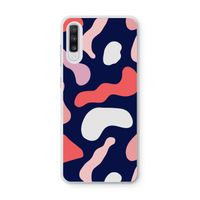 Memphis Shapes Pink: Samsung Galaxy A70 Transparant Hoesje Memphis Shapes Pink: Samsung Galaxy A70 Transparant Hoesje