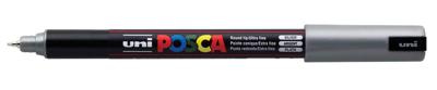 Uni POSCA paintmarker PC-1MR, 0,7 mm, zilver