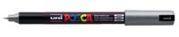 Uni POSCA paintmarker PC-1MR, 0,7 mm, zilver