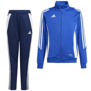 adidas Tiro 24 Trainingspak Kids Blauw Donkerblauw Wit