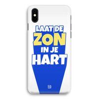 Laat de zon in je hart: iPhone X Volledig Geprint Hoesje