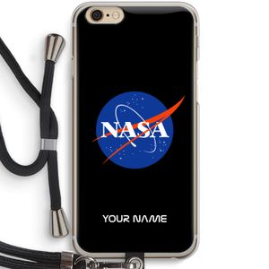 NASA: iPhone 6 / 6S Transparant Hoesje met koord