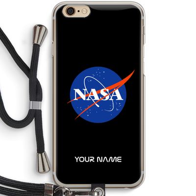 NASA: iPhone 6 / 6S Transparant Hoesje met koord