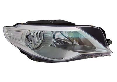 Koplamp rechts H7+H7 inclusief stelmotor 5841962