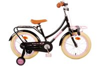 Volare excellent kinderfiets - meisjes - 16 inch - zwart - 95% afgemonteerd